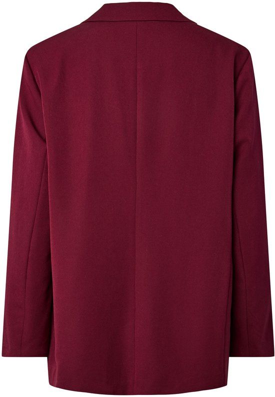 Pieces Blazer Pckamil Ls Loose Blazer Noos Bc 17157464 Tawny Port Dames Maat - XS