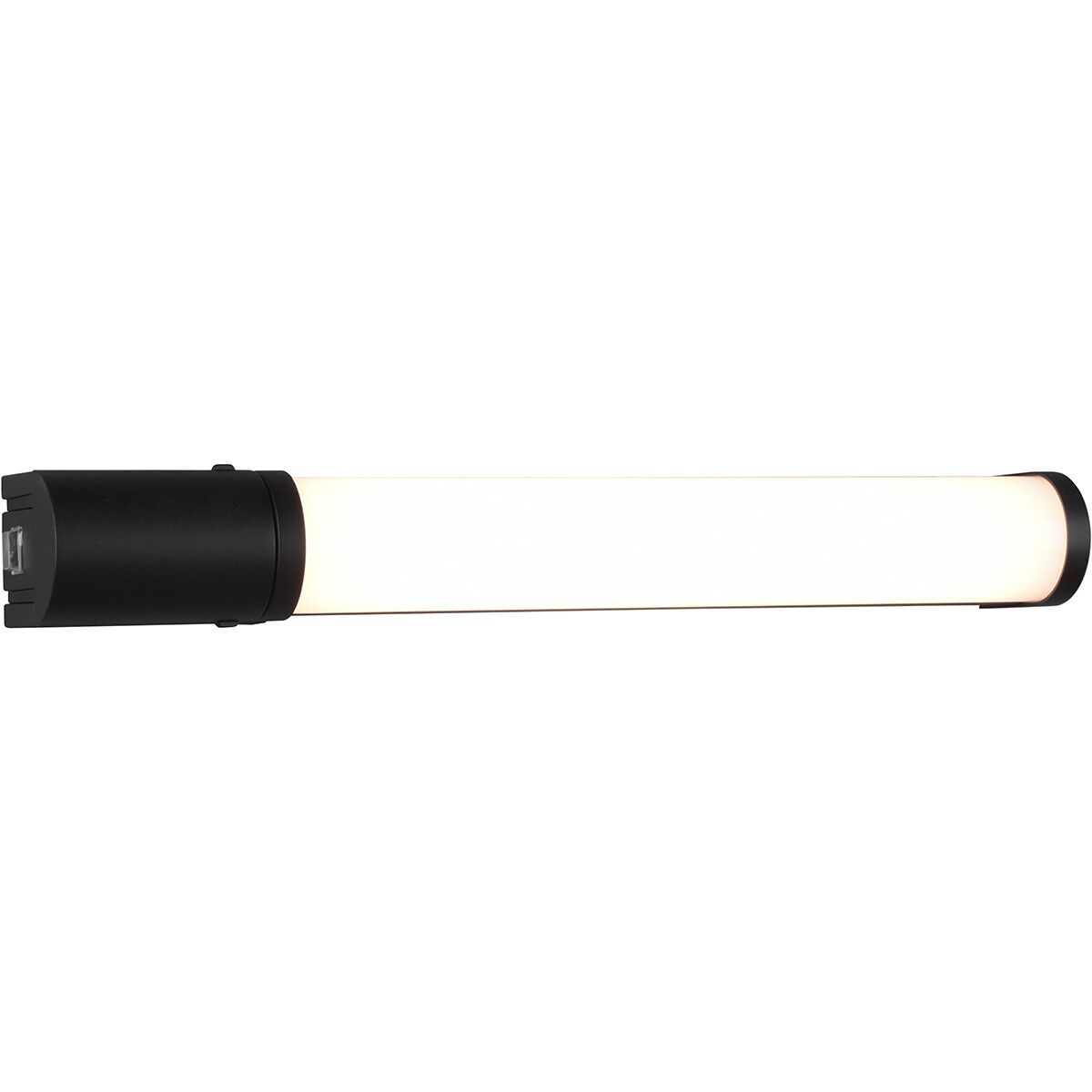 BES LED Trion Pilana Wandlamp - 8W - Warm Wit 3000K - Rond - Mat Zwart - Kunststof