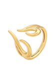 Gaya Ring Statement ring Vrouwen Goud One-size Metaal