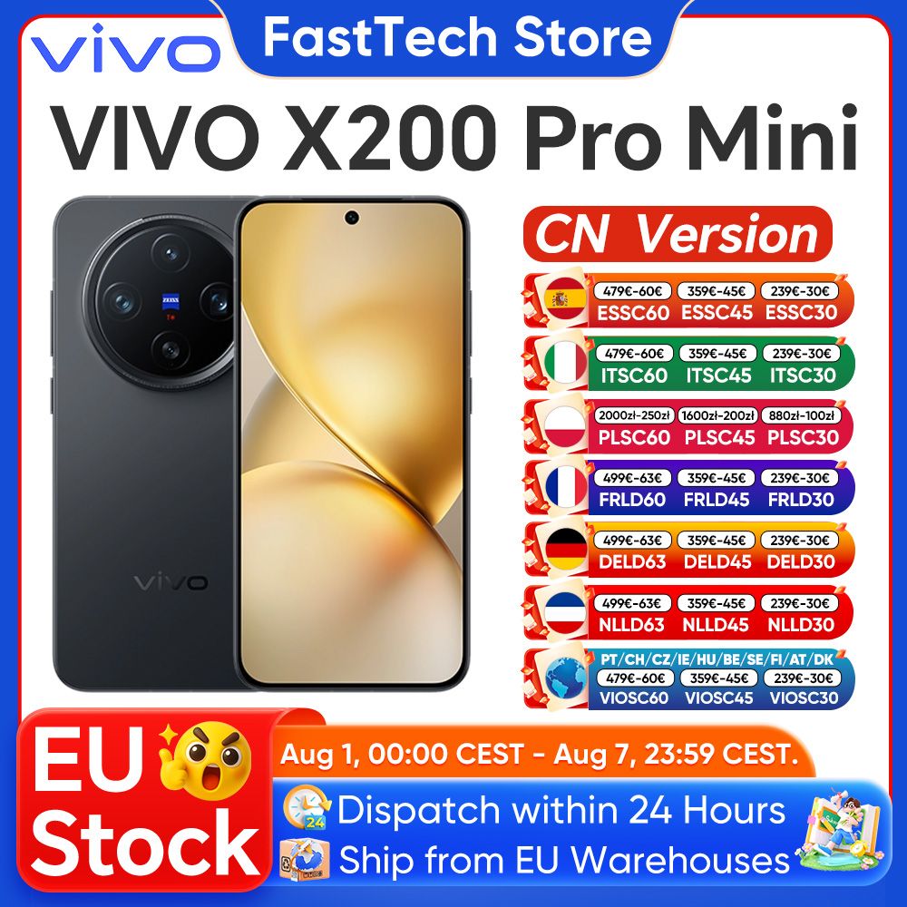 VIVO X200 Pro Mini OriginOs 5 6.31" AMOLED 120Hz scherm Dimensity OTA 5700mAh 90W 50MP camera Ondersteunt Google CN versie VIVO Nieuw