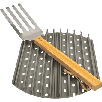 GrillGrate Kit voor ronde barbecue 2x Radius 37cm + gratis tool
