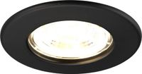 Ledvion - LED Inbouwspot - Dimbaar - 5W - 2700K - Ø84mm - IP65 - Zwart