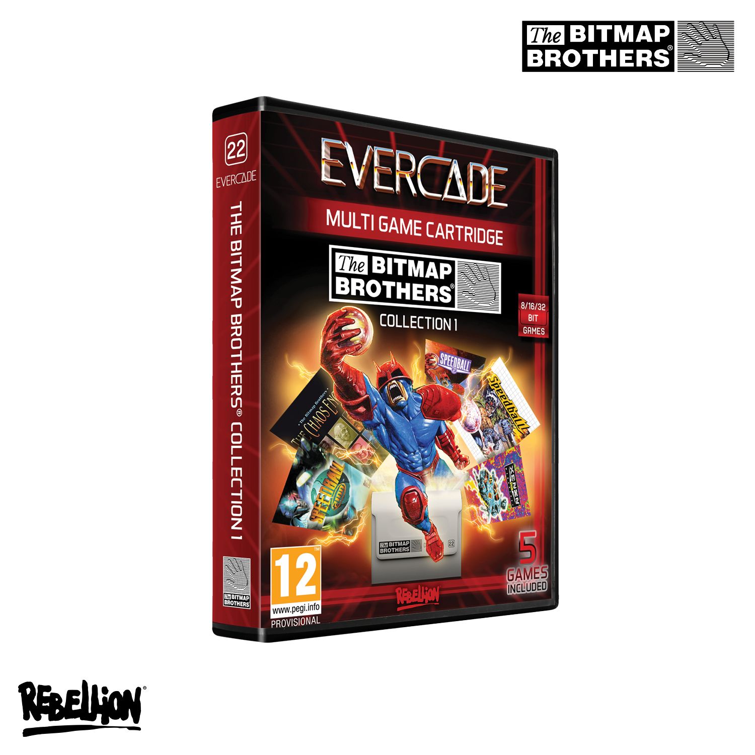 Evercade Bitmap Brothers - Cartridge 1 - 5060690792680