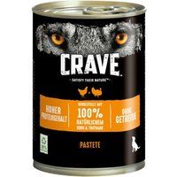 CRAVE blik Kip en Kalkoen 24x400 g