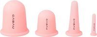 Cabau – Cellulite Cups – Vacuüm Massage Set met 4 Maten – Roze