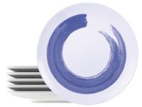 Tramontina Soho Porseleinen Platte Borden, Rond, 28 cm, Set van 6