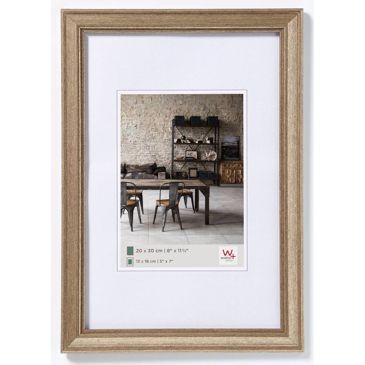 Walther JA520D Fotolijst Metallic 19x24 cm