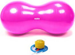 Padisport Peanut Yoga Bal 90x45cm - roze - massagebal - pilates - fitness