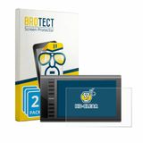 BROTECT - Screenprotector voor Ugee M708 - Folie Beschermfolie transparant 2 Stuks
