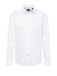 Hugo Boss BOSS Joe regular fit overhemd - popeline - wit gestreept - Strijkvriendelijk - Boordmaat: 37
