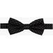 Profuomo Black Polka Dot Bow Tie