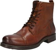 JACK & JONES Russel Leren Laarzen Cognac Heren