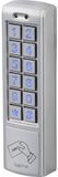 Sygonix SY-6421352 Clavier à code avec RFID Montage en surface 12 V CC/CA, 24 V CC/CA IP66 Avec clavier rétroéclairé