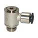 Riegler L-steekschroefverbinding "click-clock" draaibaar, G 1/8 a., voor buitenslang Ø 6 mm, werkdruk max. 16 bar, messing niet, L1 = 23,0