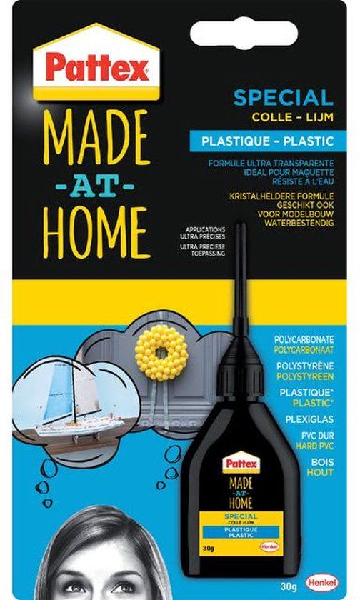 Pattex Modellbau Plastik Modelbouwlijm Pxsm1 - 30 G