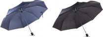 2x Paraplu pliante - noir/bleu - Adultes