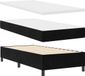 vidaXL Boxspringbed met hoofdeinde, zwart, 200 x 90 cm, fluweel