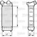Valeo Intercooler, Échangeur 818226 Citroën 0384-n9 384n9 9800291280
