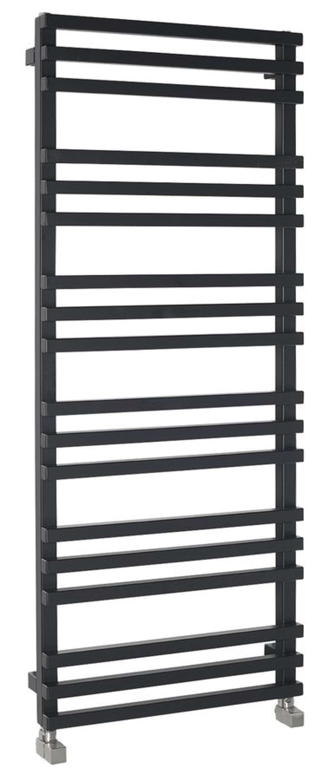 Sapho Fantina - Radiator - 500x1215 mm - 495 W - Mat Zwart - IR511