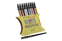 Clarke Pennywhistle Sweetone - The Real Tin Whistle - Plastic Mouthpiece - 10xD Key - Display - Assorted Colors