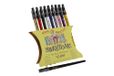 Clarke Pennywhistle Sweetone - The Real Tin Whistle - Plastic Mouthpiece - 10xD Key - Display - Assorted Colors
