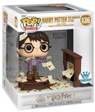 Funko Pop! Movies: Harry Potter - Harry Potter with Hogwarts Deluxe 20th Anniversary Funko Shop Exclusive