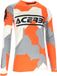 Acerbis MX Linear Sumbawa Orange Gris Maillot Motocross Taille XL