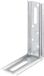Alberts 866259 stelhoek | 90°-hoek, ingeperst, met sleufgat | sendzimir verzinkt | 70 x 100 x 30 mm | set van 50