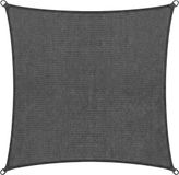 Abbey Camp Schaduwdoek - HDPE - 4 x 4 m - Grijs