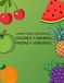 Libro para colorear: Colorea y nombra frutas y verduras