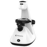 Atlantis E45-MS729 digitale omgekeerde USB-microscoop, 1600 x 1200 UXGA resolutie, 1300 x gradatie, staaf "X" en "Y", focus, oogvizier, verlichting sup. en onder. PC, Mac en Android