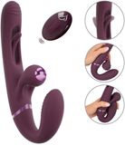 Javida Strapless Strap-On Flic Lila