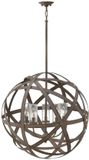 Hinkley LED Kroonluchter | 5X E14 Max 40W | IP44 | Dimbaar | Vintage Iron