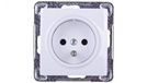 Ospel GP-1YZ/m/00 stopcontact, IP20, 16 A, 71 mm, 37 mm, 71 mm, wit