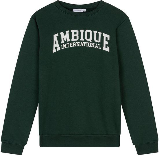 AMBIQUE winter sweater - Ivan - Racing green - maat 176