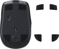 kwmobile muis voeten sticker geschikt voor Logitech MX Anywhere 2S - Computermuis glijder - Stickers in zwart