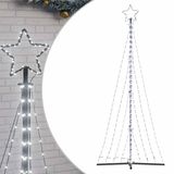 vidaXL LED-kerstboom 250 cm koud wit