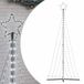 vidaXL LED-kerstboom 250 cm koud wit