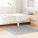 vidaXL Antislip Shaggy Tapijt Grijs 120 x 120 cm PP