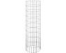vidaXL Gabion paal rond ø30x100 cm gegalvaniseerd staal