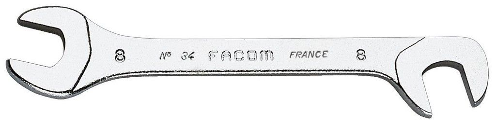 Facom steeksleutel micromechanica, bek 15° en 75° gebogen 12 mm