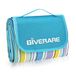 GIVERARE Picknick stranddeken, XL zandvrije waterdichte outdoor campingdeken, sneldrogende Oxford-familiemat, draagbaar, extra grote picknickmat voor reizen, wandelen, muziekfestival, gazon