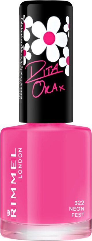 Rimmel London 60 seconds supershine Rita Ora Collection Nagellak - 805 Neon Fest - 8ml