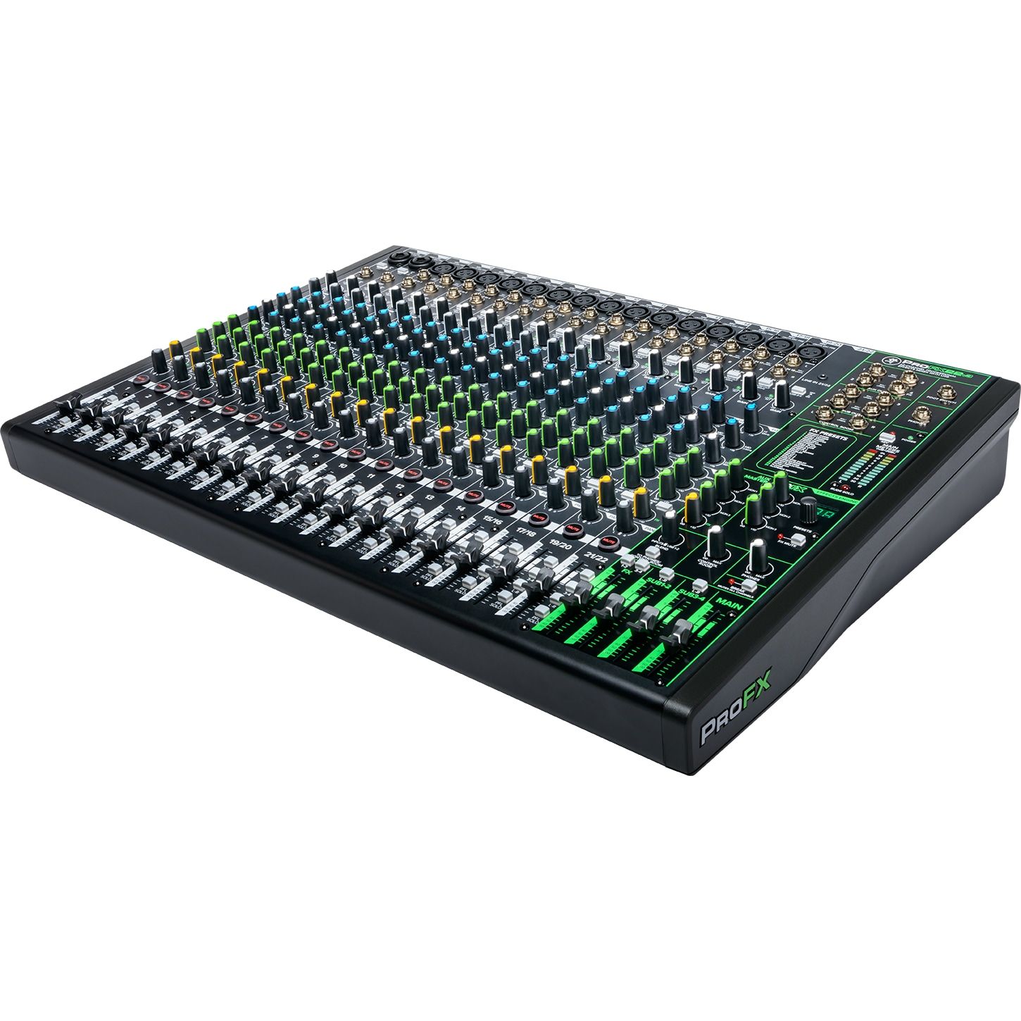Mackie ProFX22v3 FX-mixer met USB-interface