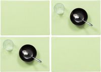 Wicotex Luxe Placemats Plain - Set van 6 - Mintgroen - 43 x 30 cm