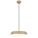 BRILONER - Led-hanglamp Nala, met warm wit licht, 14,5 W, 1800 lm, 35 x 120 cm, antraciet-macchiato