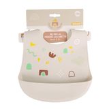 DORON & CHARLIE - Slabbetje - Baby Maaltijd - 056612 - Beige - Siliconen