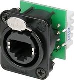 Neutrik NE8FDV-YK-B RJ45-dataconnector etherCon D-serie