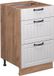 Vicco Fame-Line Keukenonderkast – 50 cm, WB Antraciet Wit Landhuis