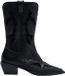 Mim Shoes Dameslaarzen Eagle Zwart Leer Maat 38